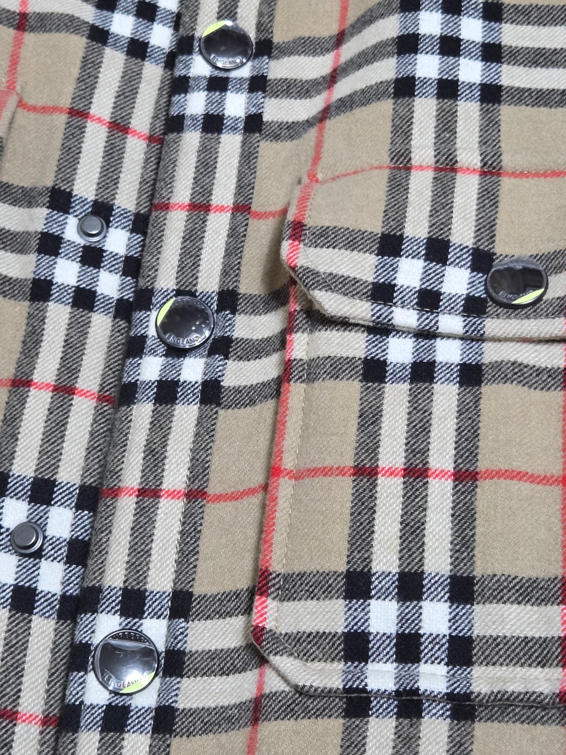 [M] 버버리 칼모어 양털자켓 상품이미지2