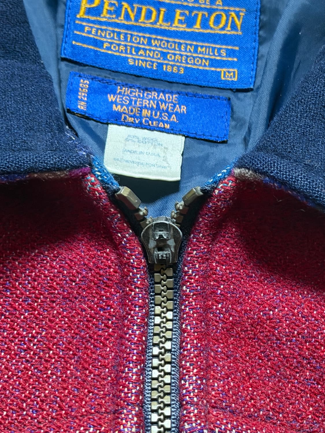80s 펜들턴 나바호 자켓 M 상품이미지3