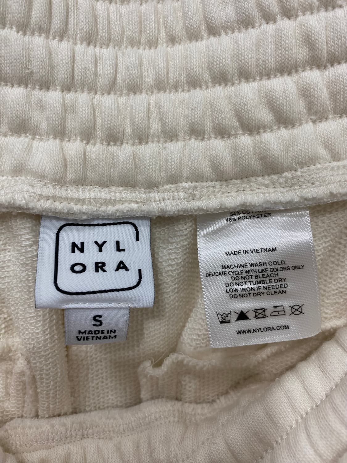 나일로라 로완팬츠 크림S 상품이미지7