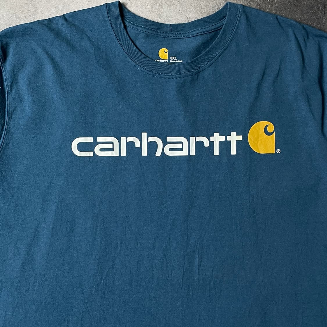 CARHARTT 칼하트K195 딥 네이비 그래픽 반팔 티셔츠 A01034 상품이미지3