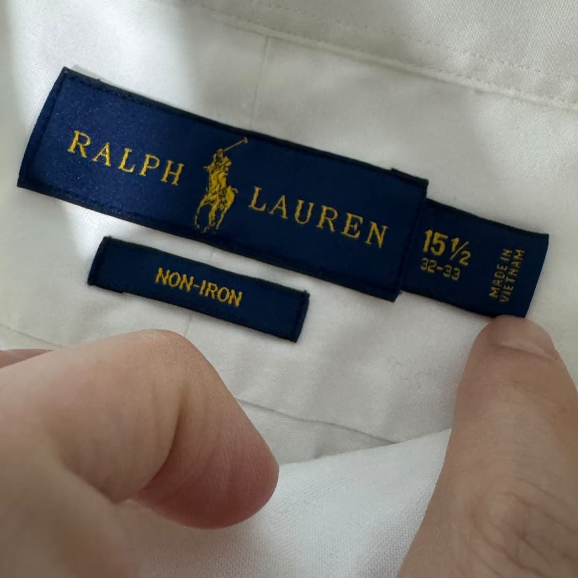 신형 폴로 랄프로렌 옥스포드 화이트 셔츠 상품이미지3