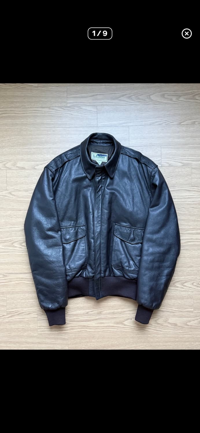 80s goat skin LL Bean jacket 상품이미지1