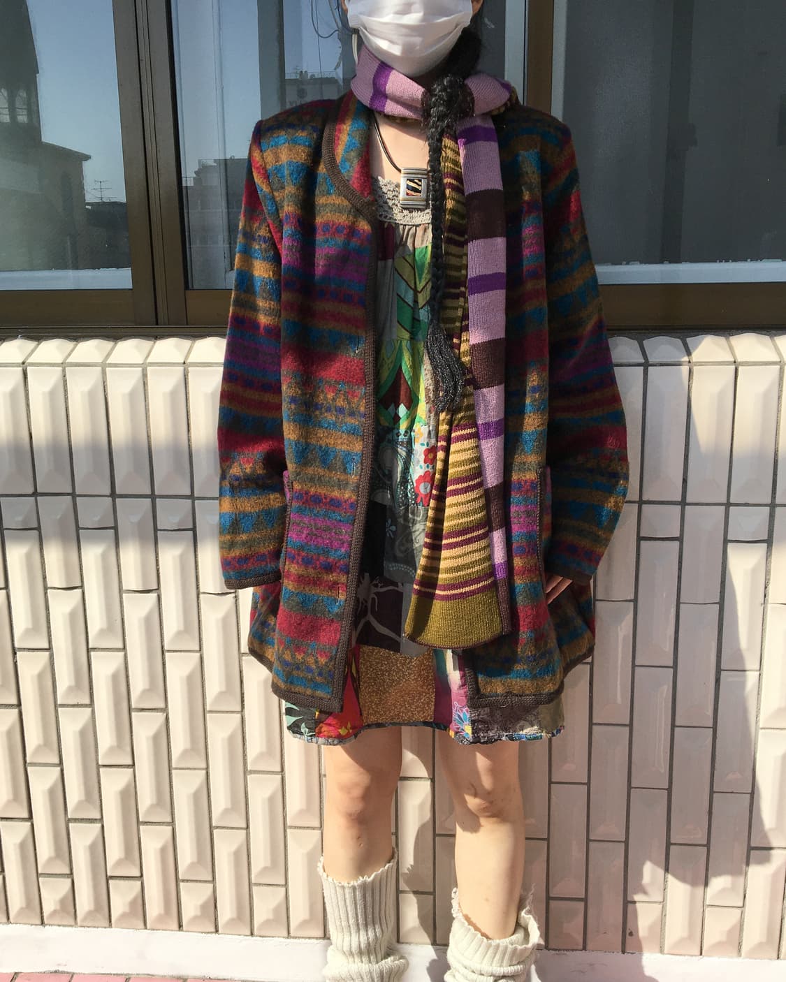  aquascutum color point muffler 상품이미지2