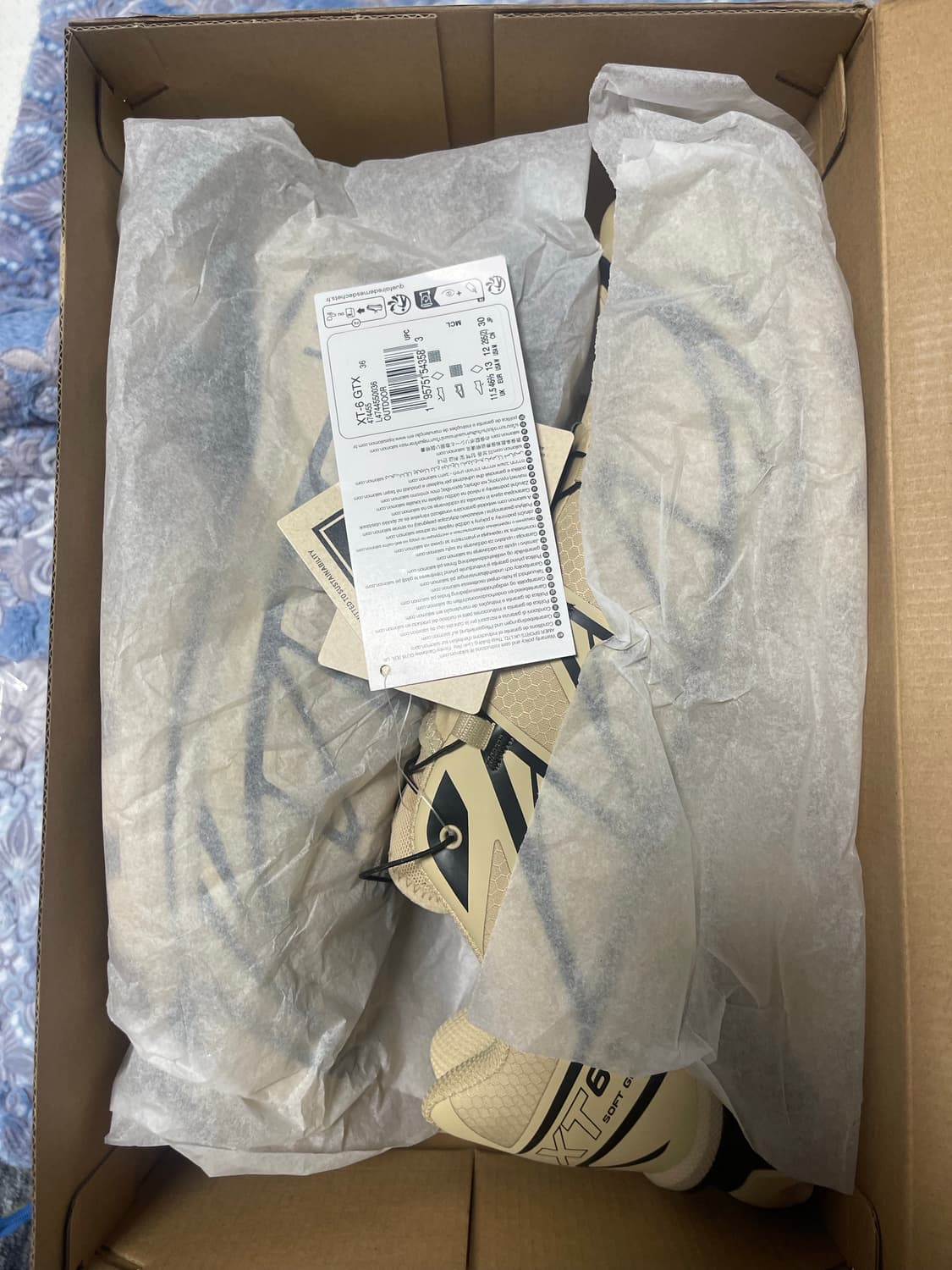 [300] 살로몬 xt-6 gtx 사파리 블랙 상품이미지2