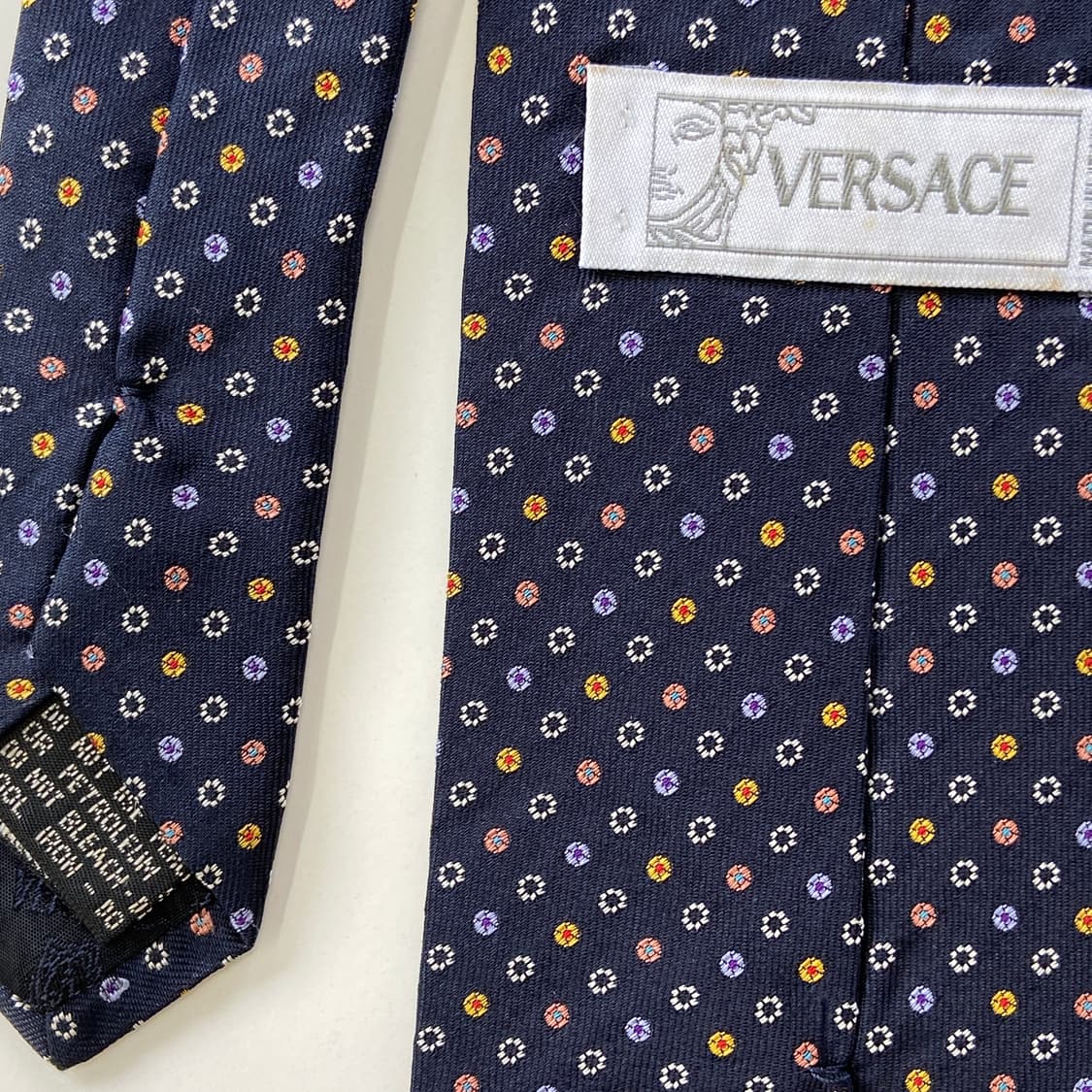Versace 베르사체 심플로고 정품 명품넥타이 상품이미지6