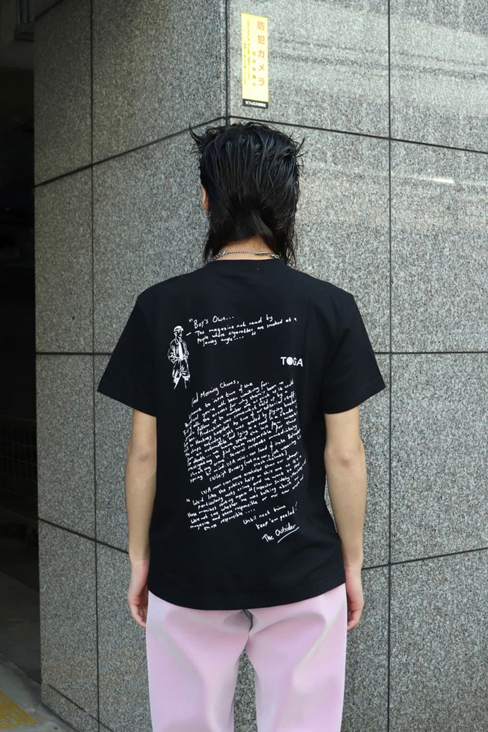 토가 x BOY'S OWN 24ss 보이 앤 걸 프린트 티셔츠 상품이미지4