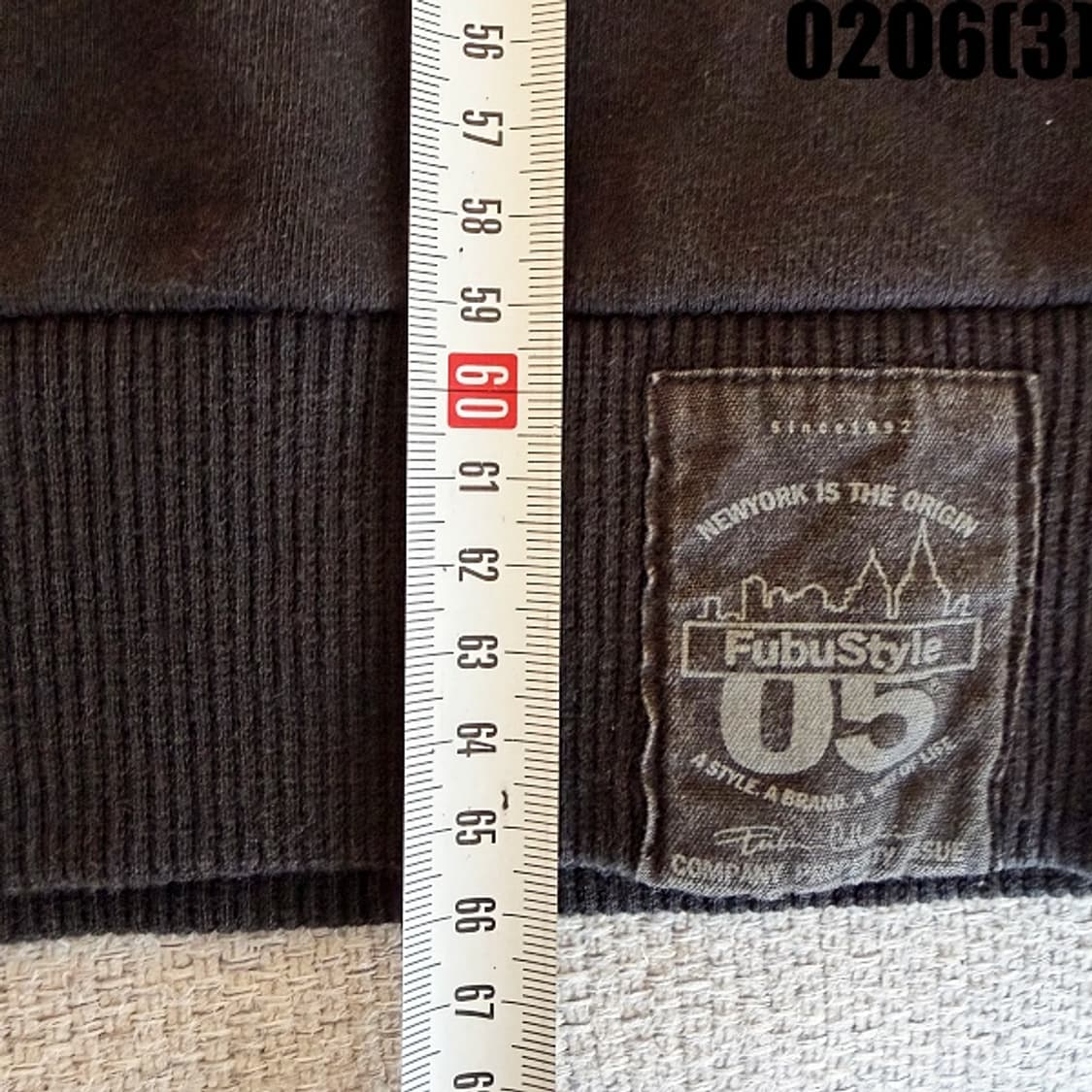 [S/90] FUBU 후부 블랙 후드티 0206(3) 상품이미지6