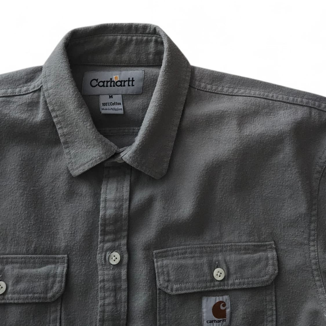 칼하트 면 오버핏 반팔셔츠 M 상품이미지3