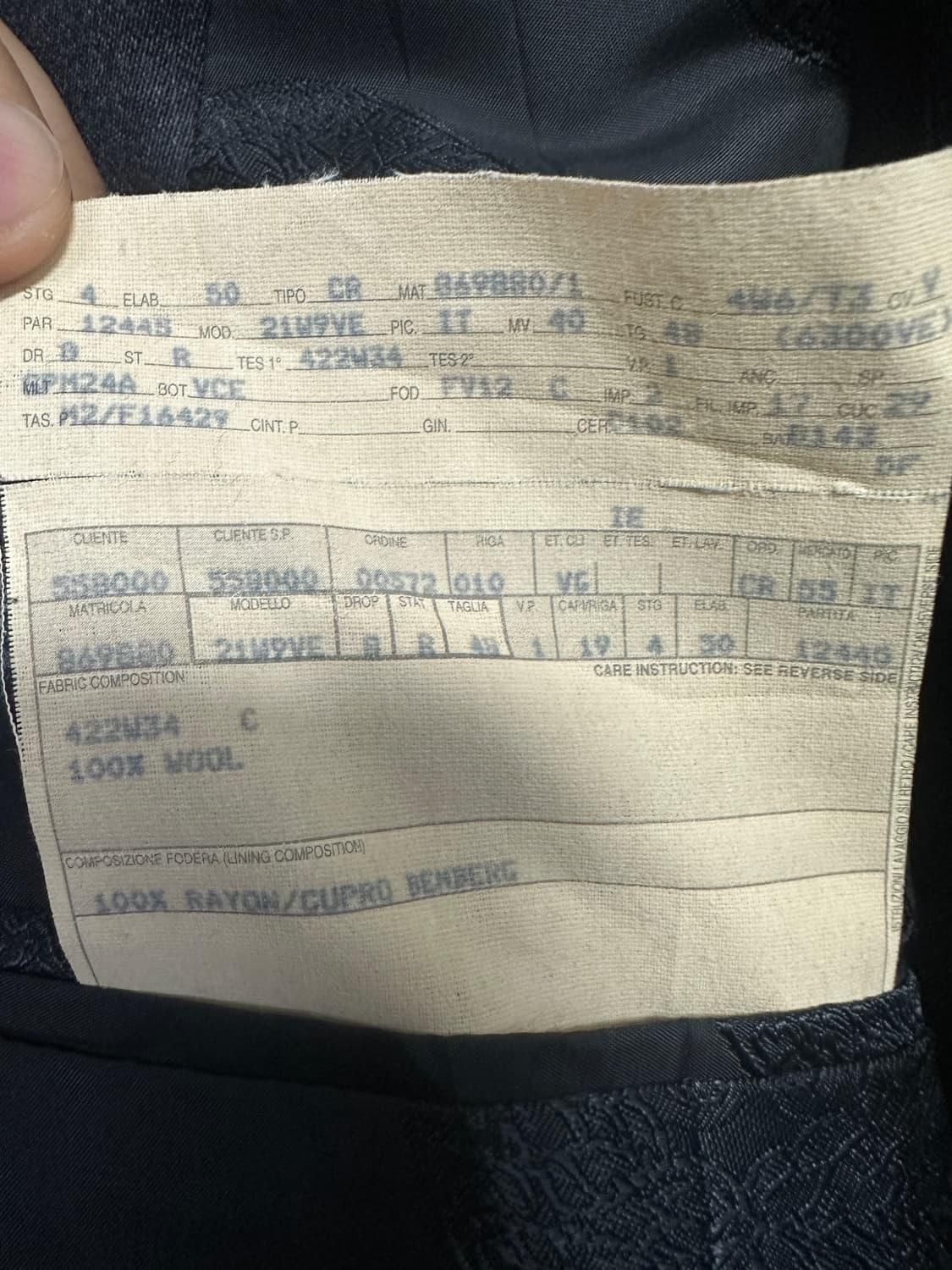 베르사체 싱글 블레이저 상품이미지5