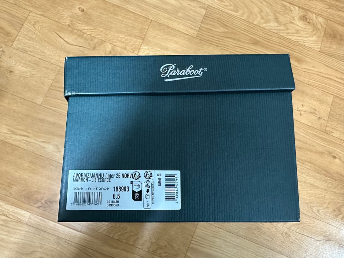 파라부트 아보리아즈 UK 6.5 사이즈 새상품 PARABOOT AVORI 상품이미지2