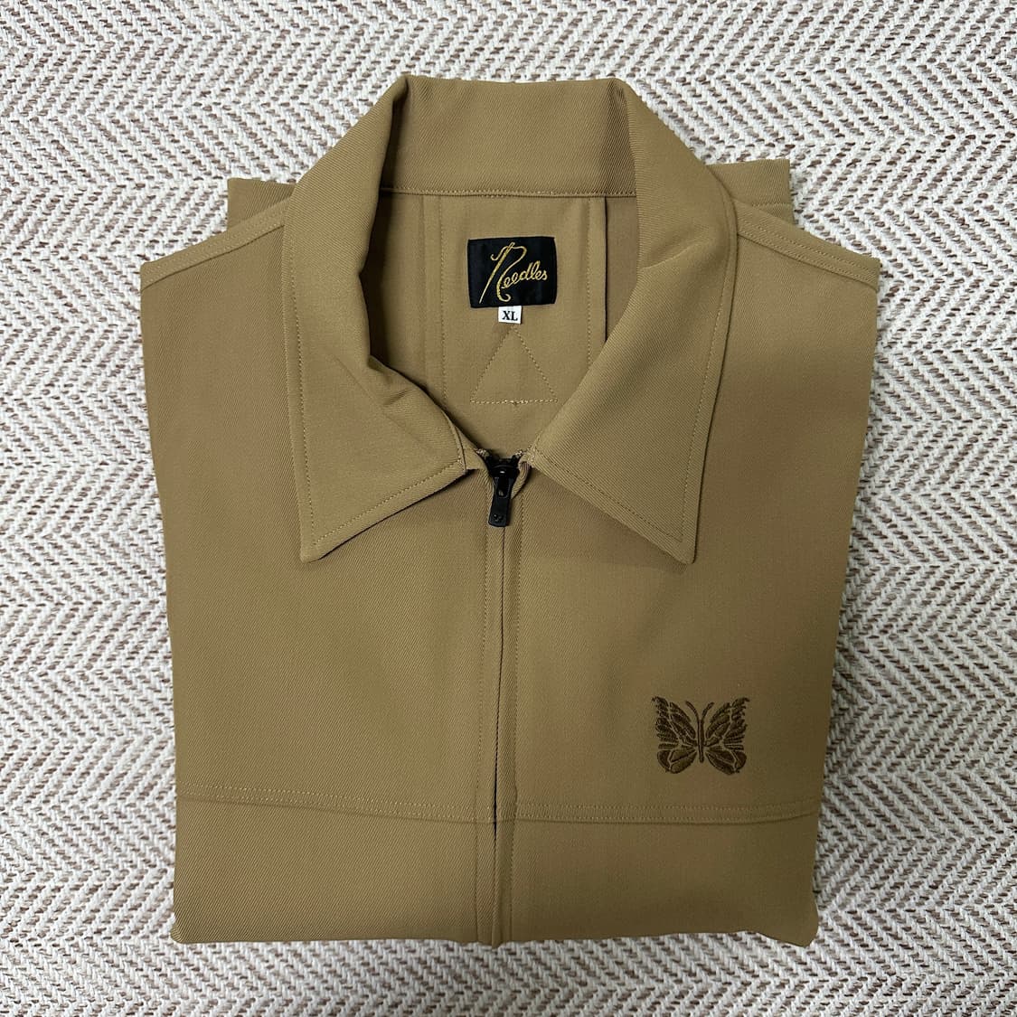 NEEDLES zip sport jacket beige xl 상품이미지5