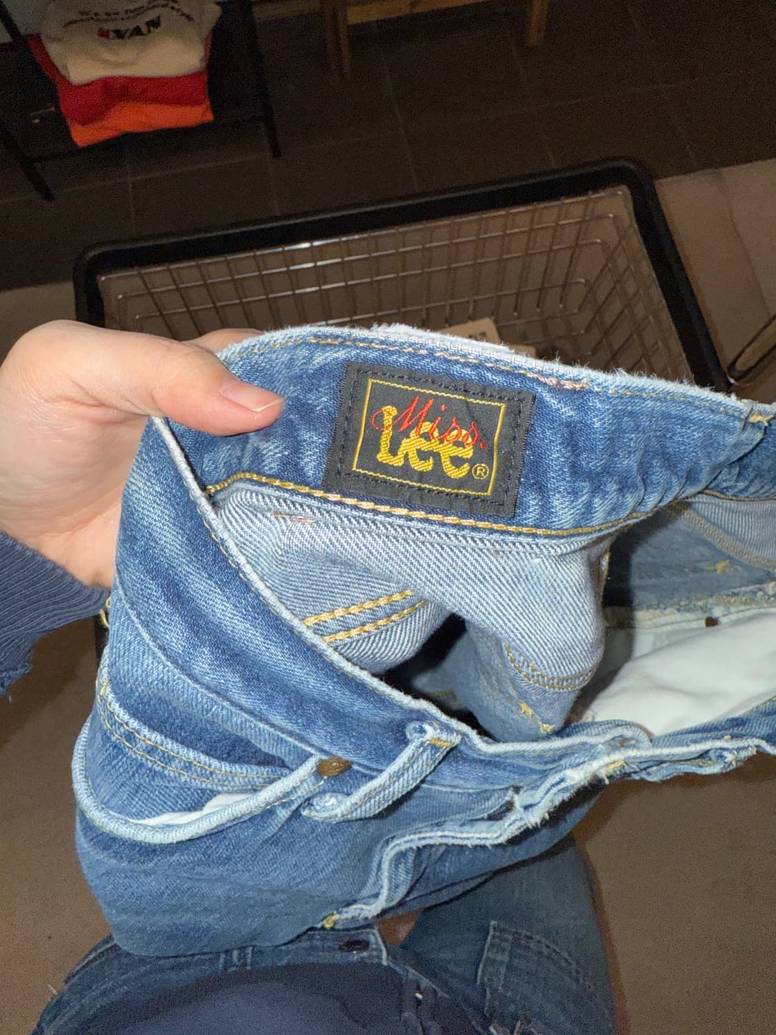 00‘s Miss Lee straight denim pants 상품이미지10
