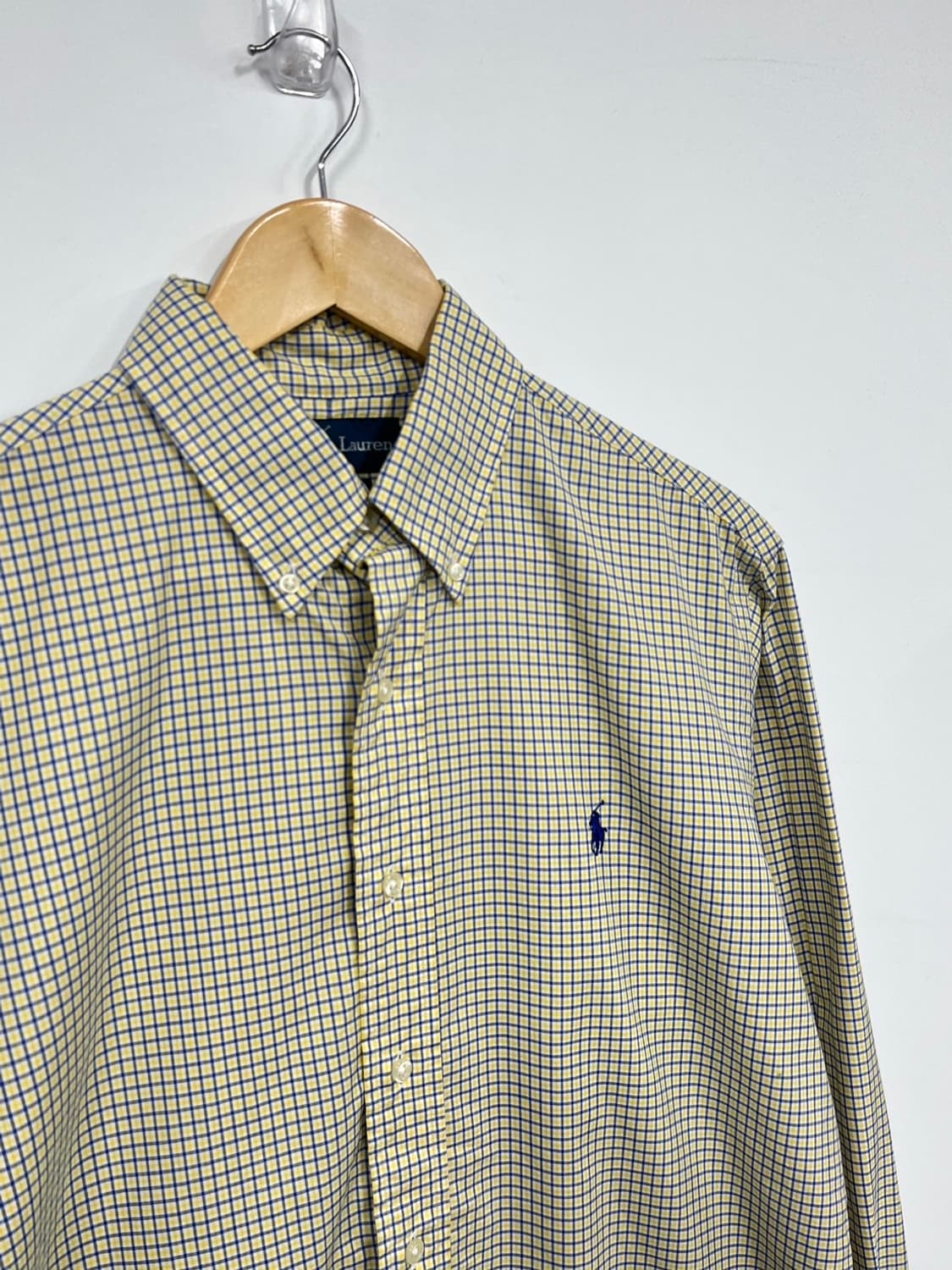 폴로 랄프로렌 커스텀핏 오버핏 체크 셔츠 상품이미지2