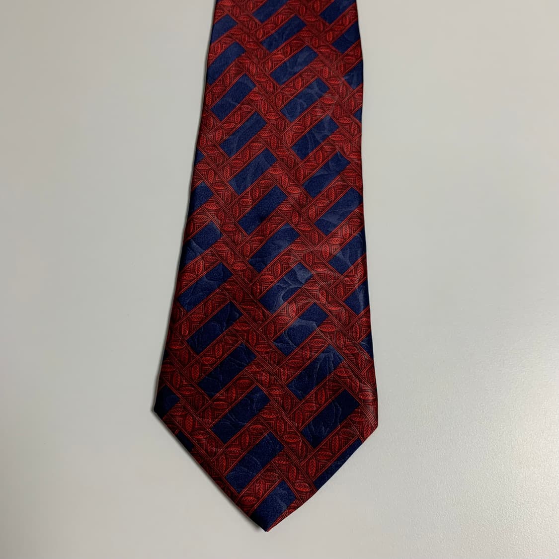 랑방(LANVIN) 기하학적패턴 명품넥타이 택 달린 미품 A+등급 상품이미지8