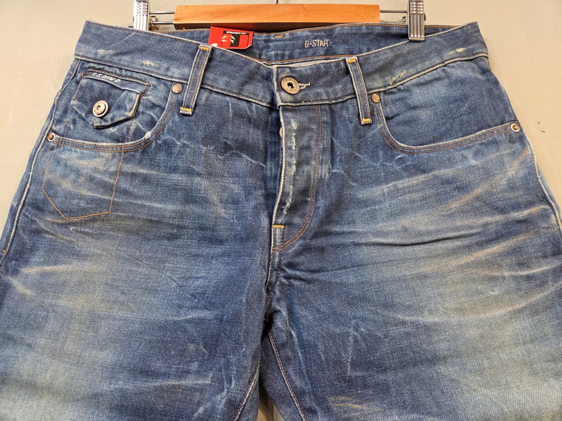 G-Star Raw 워싱 데님 청바지(W33/L32) 상품이미지5