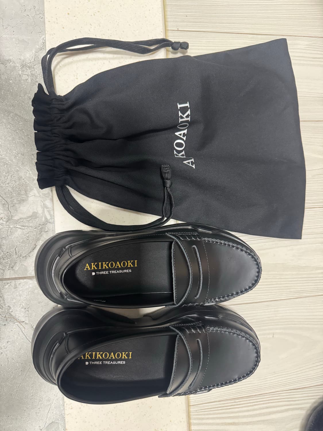 아키코아오키 로퍼 220사이즈 상품이미지1