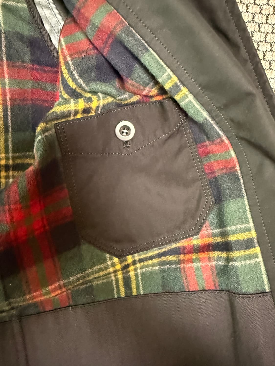 꼼데가르송 옴므 X 골드윈 자켓 (S) 상품이미지4