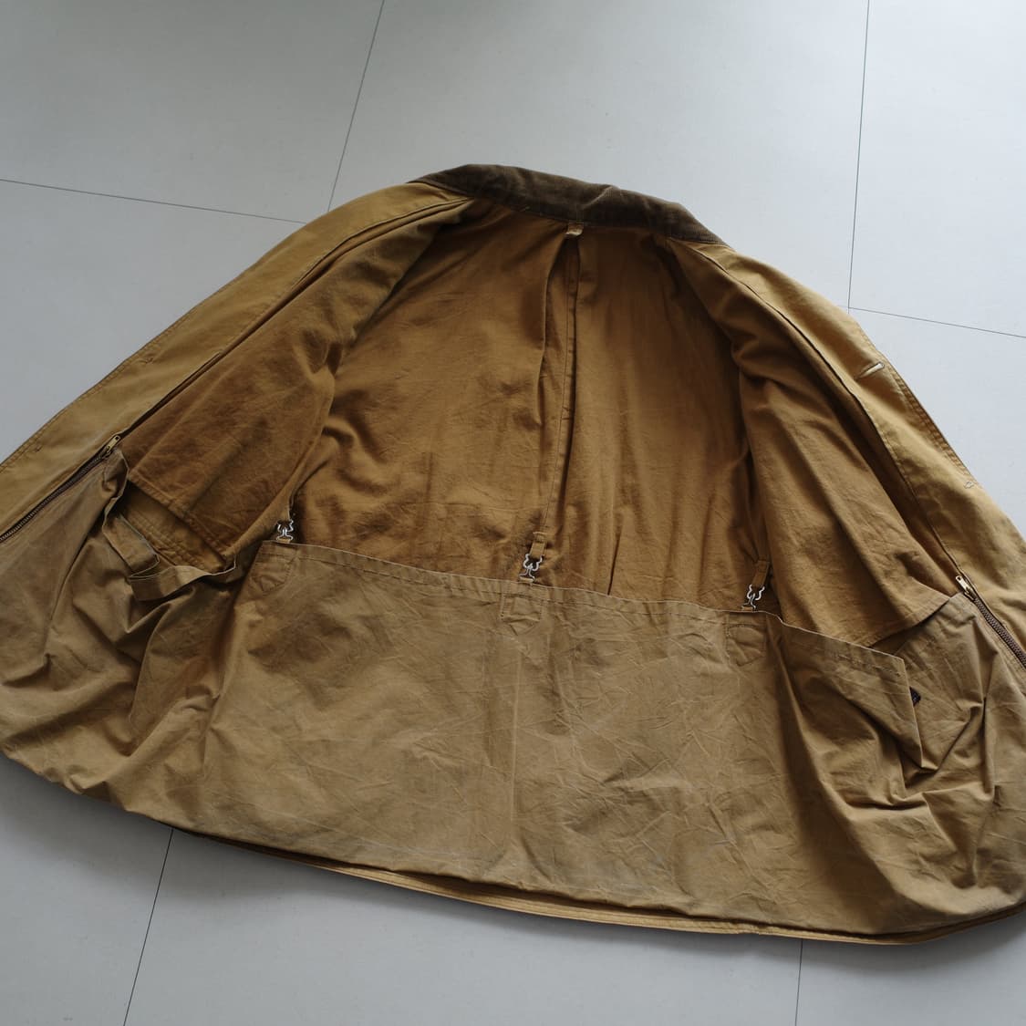 50s 시어스 JC Higgins 탈론 지퍼 덕 캔버스 헌팅 자켓 상품이미지7