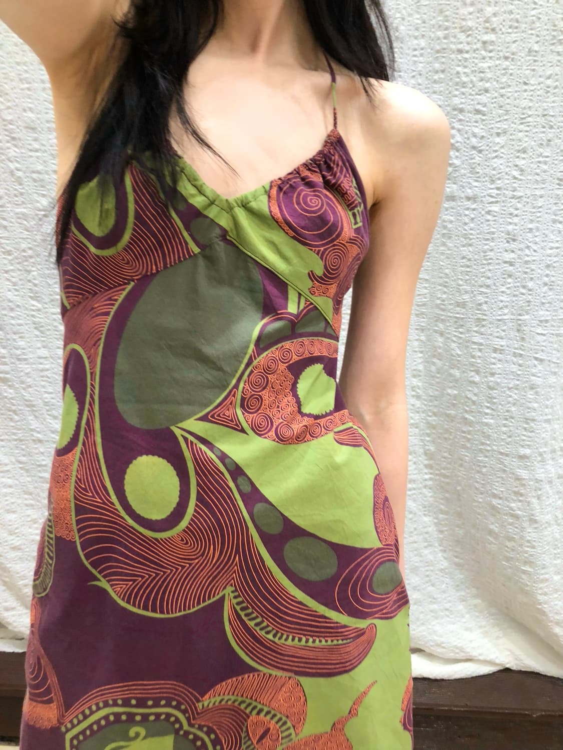summer bohemian halter ops 상품이미지2