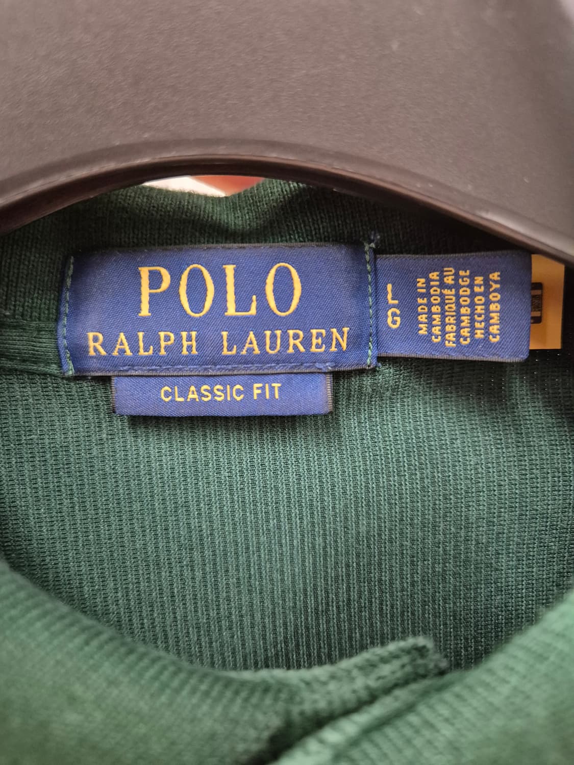 폴로 랄프로렌 그린 코듀로이 카라티 L 상품이미지4