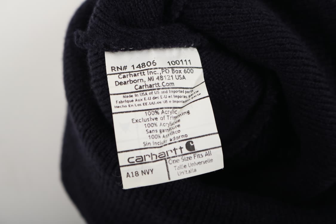칼하트 진네이비 와치 비니 모자 상품이미지4