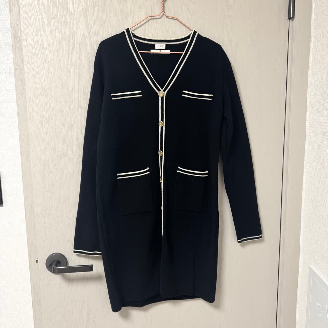 시에 카멜리 원피스 블랙 상품이미지3