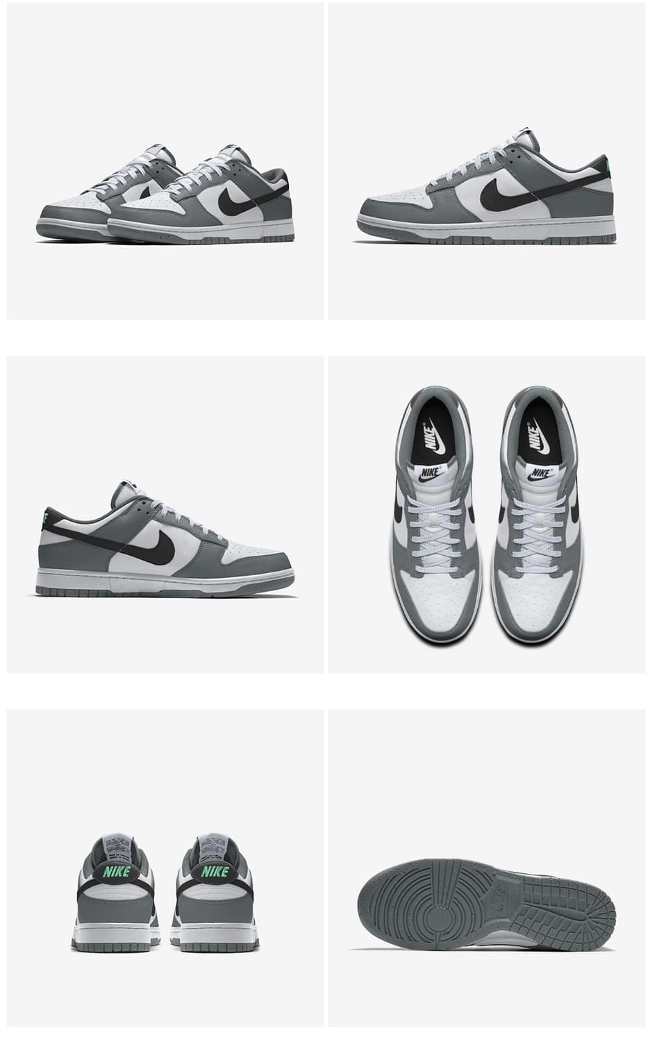 나이키 바이유 덩크 로우 그레이 상품이미지2