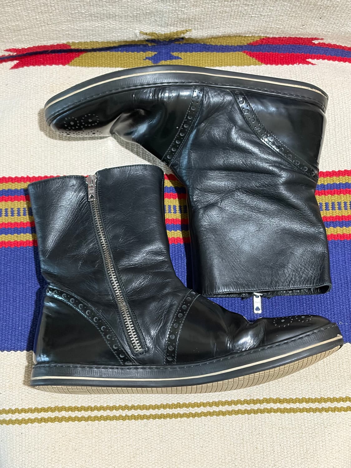 Western medalion boots / 웨스턴 가죽 부츠 상품이미지2