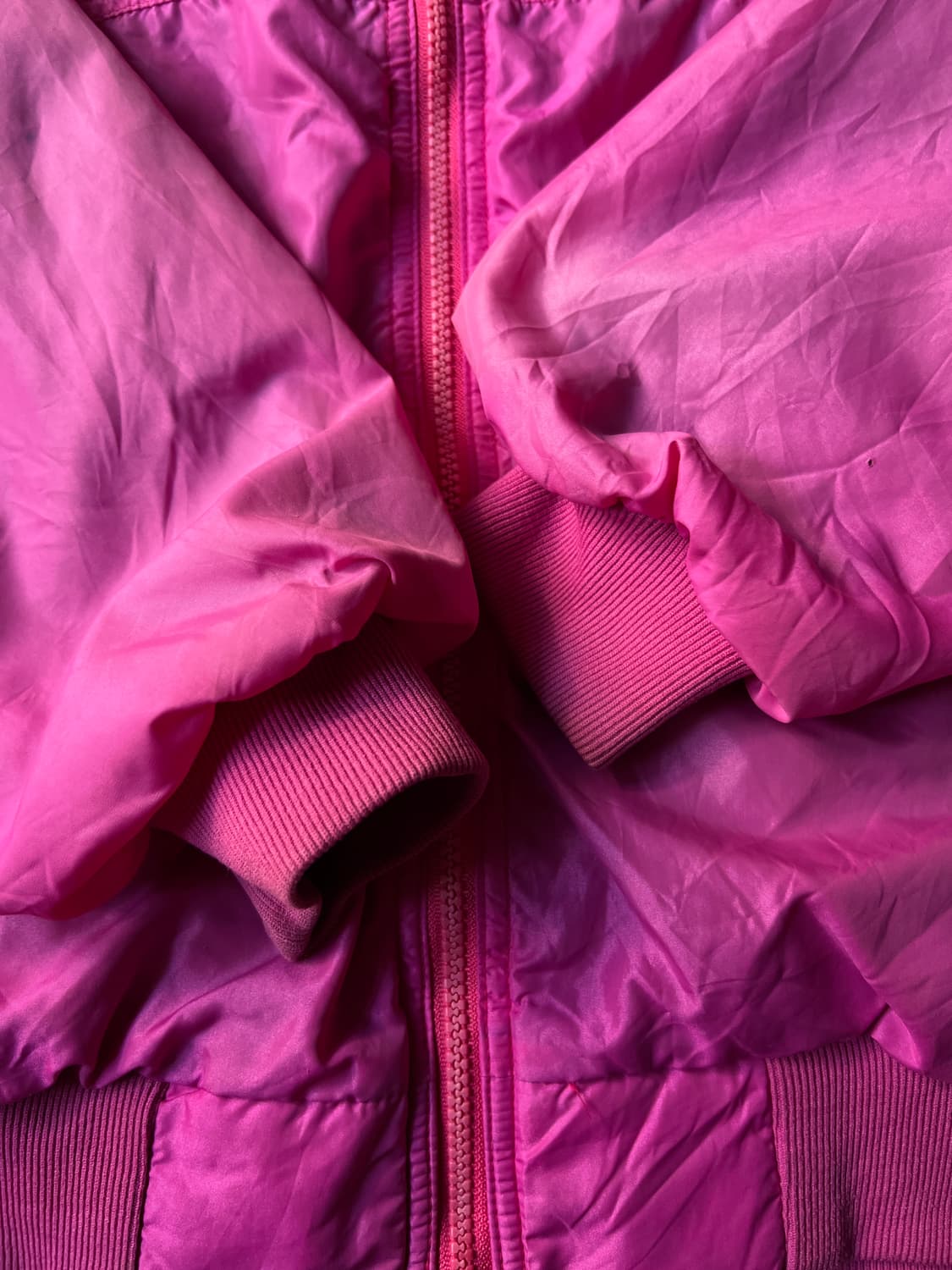 [L]80's 파타고니아 USA 하드 페이딩 나일론 쉘드 웜업 자켓 상품이미지5