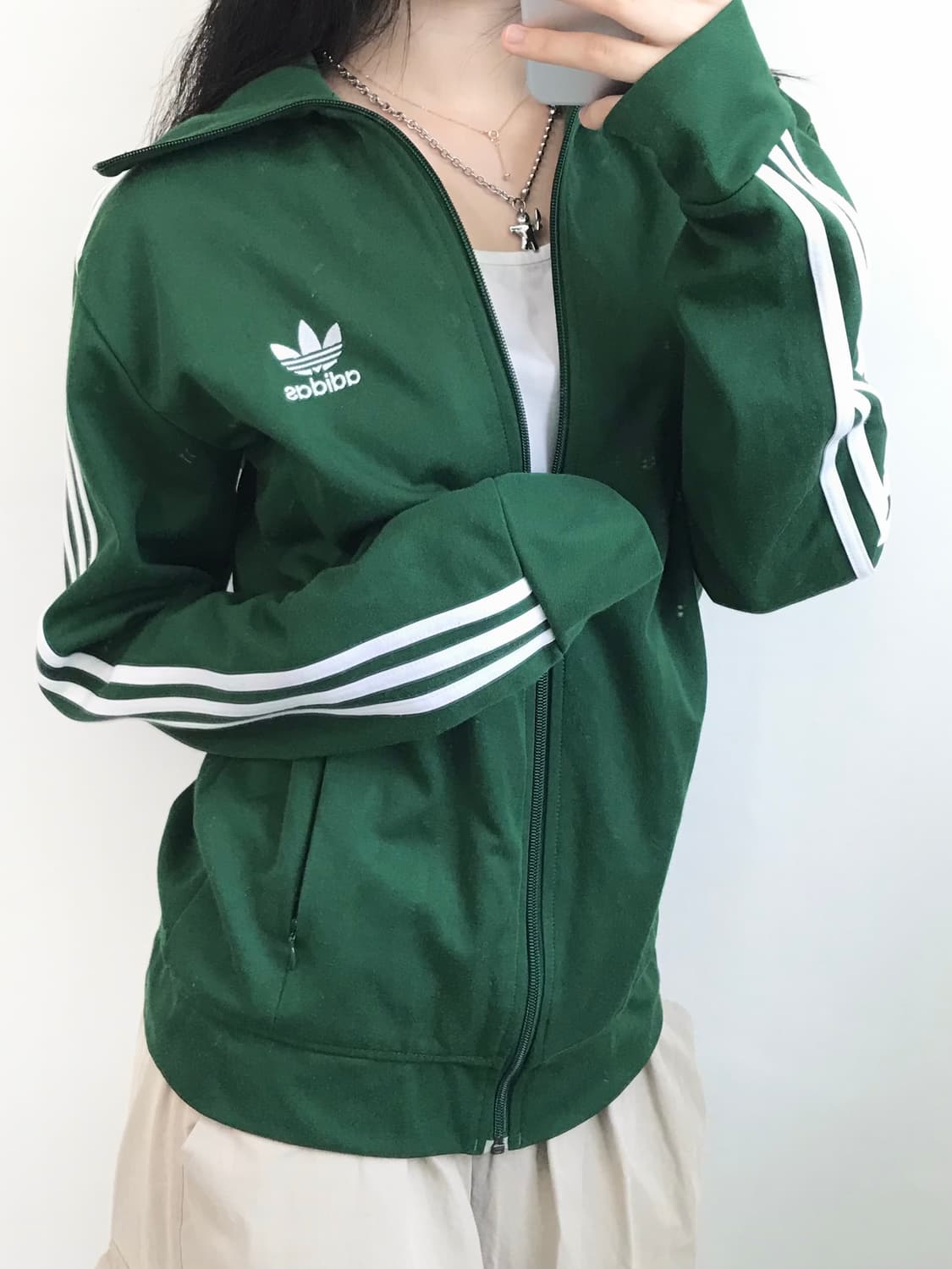 Adidas 아디다스 딥그린 유로파 트랙탑 상품이미지3