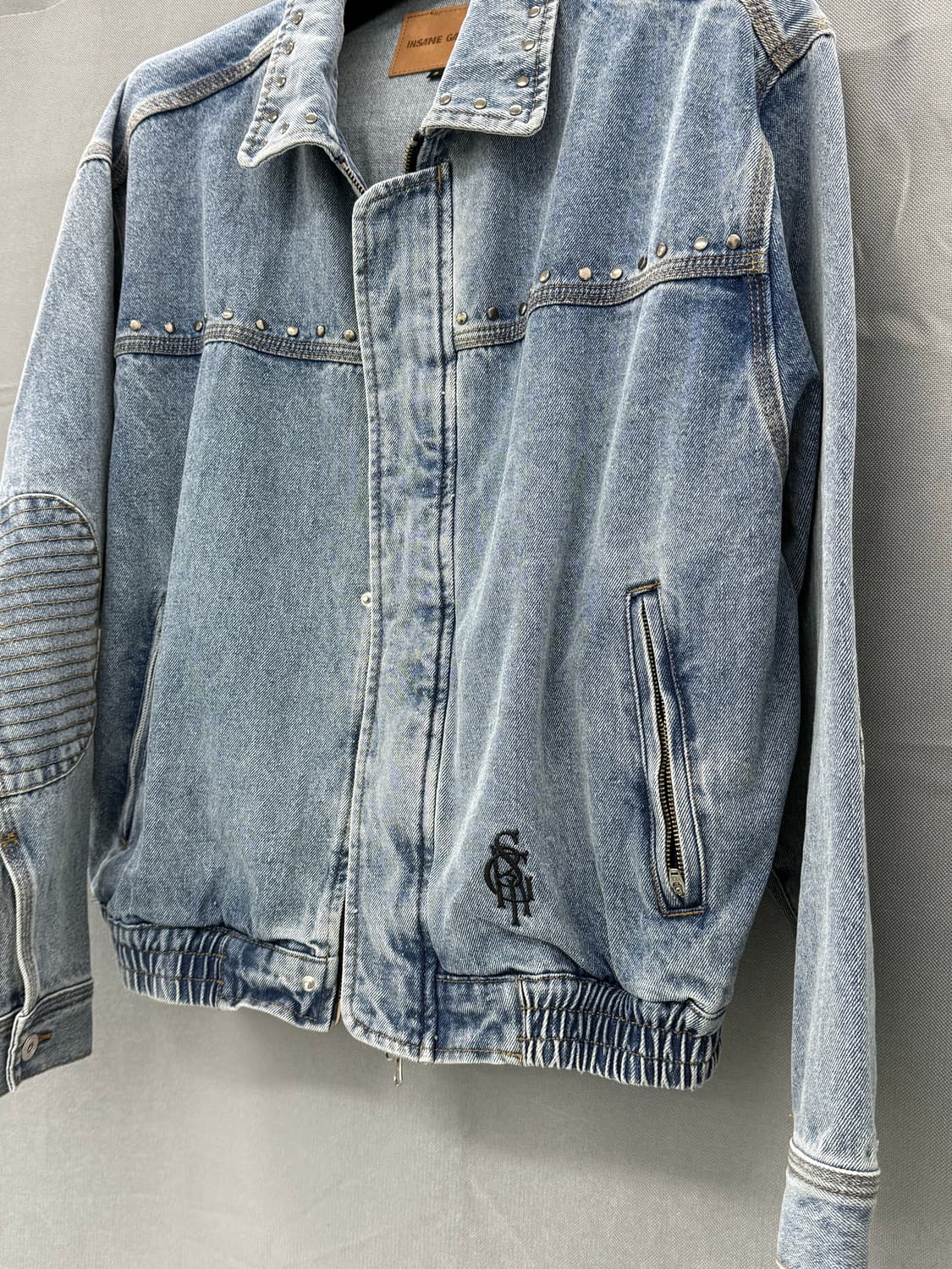 인세인개러지 워시드 데님 자켓 2사이즈 새상품 상품이미지3