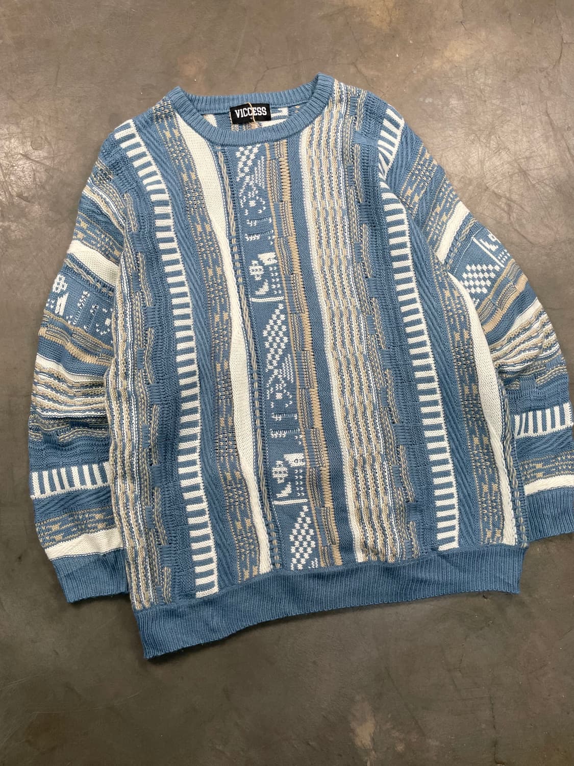 빈티지 케이블 니트 상품이미지2