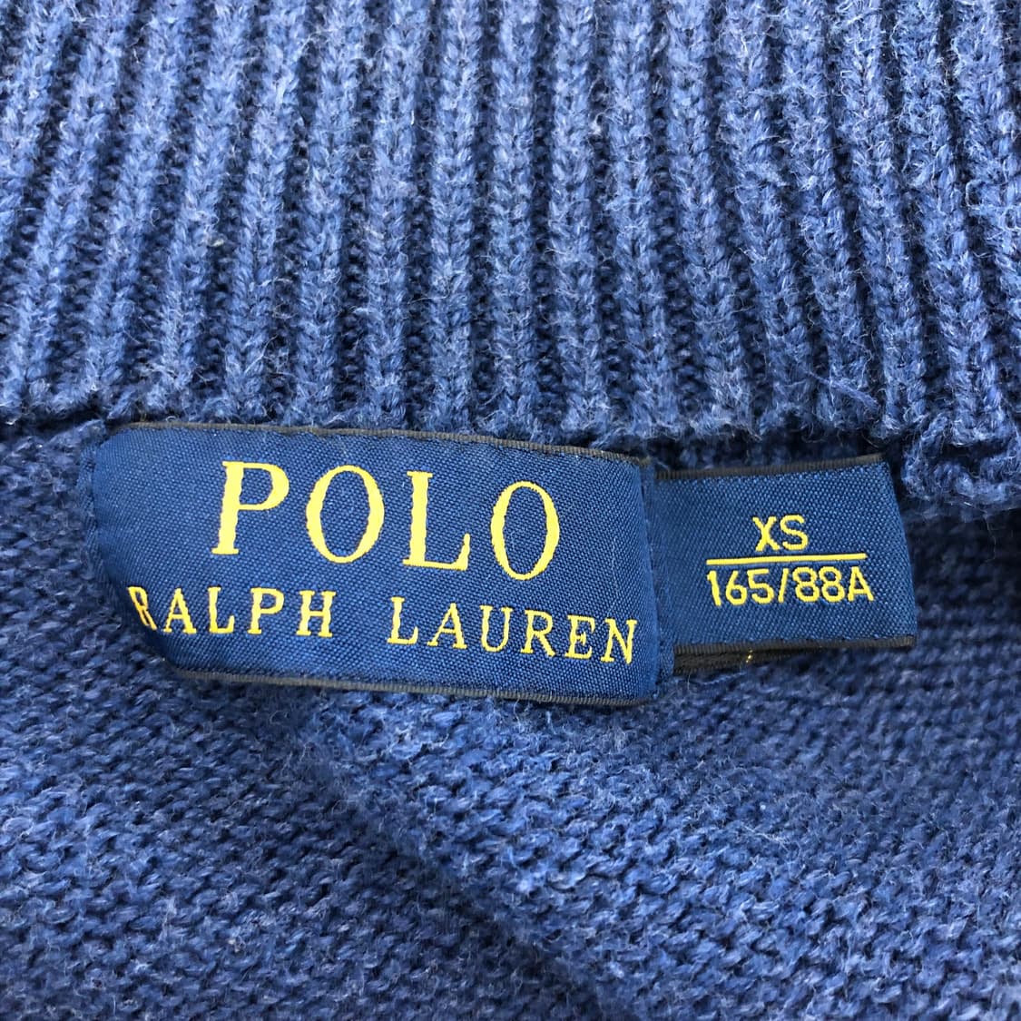 폴로 랄프로렌 하프집업 니트 XS 상품이미지5