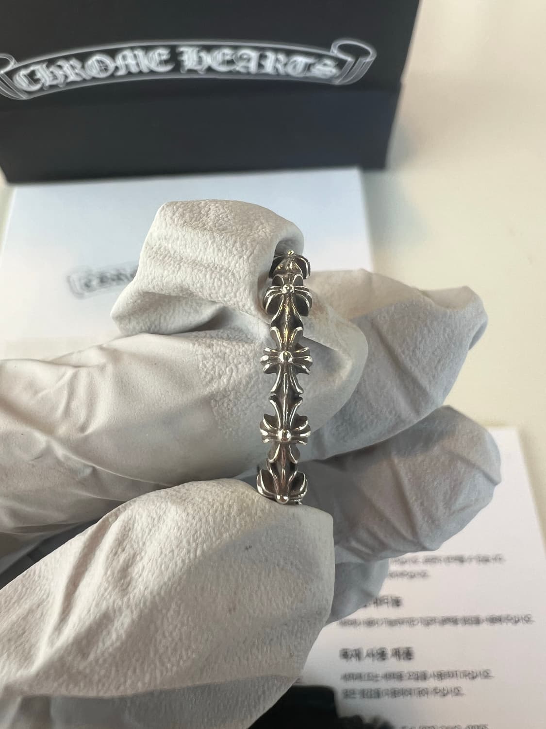 [us9] 크롬하츠 타이니 e ch 밴드링 상품이미지2