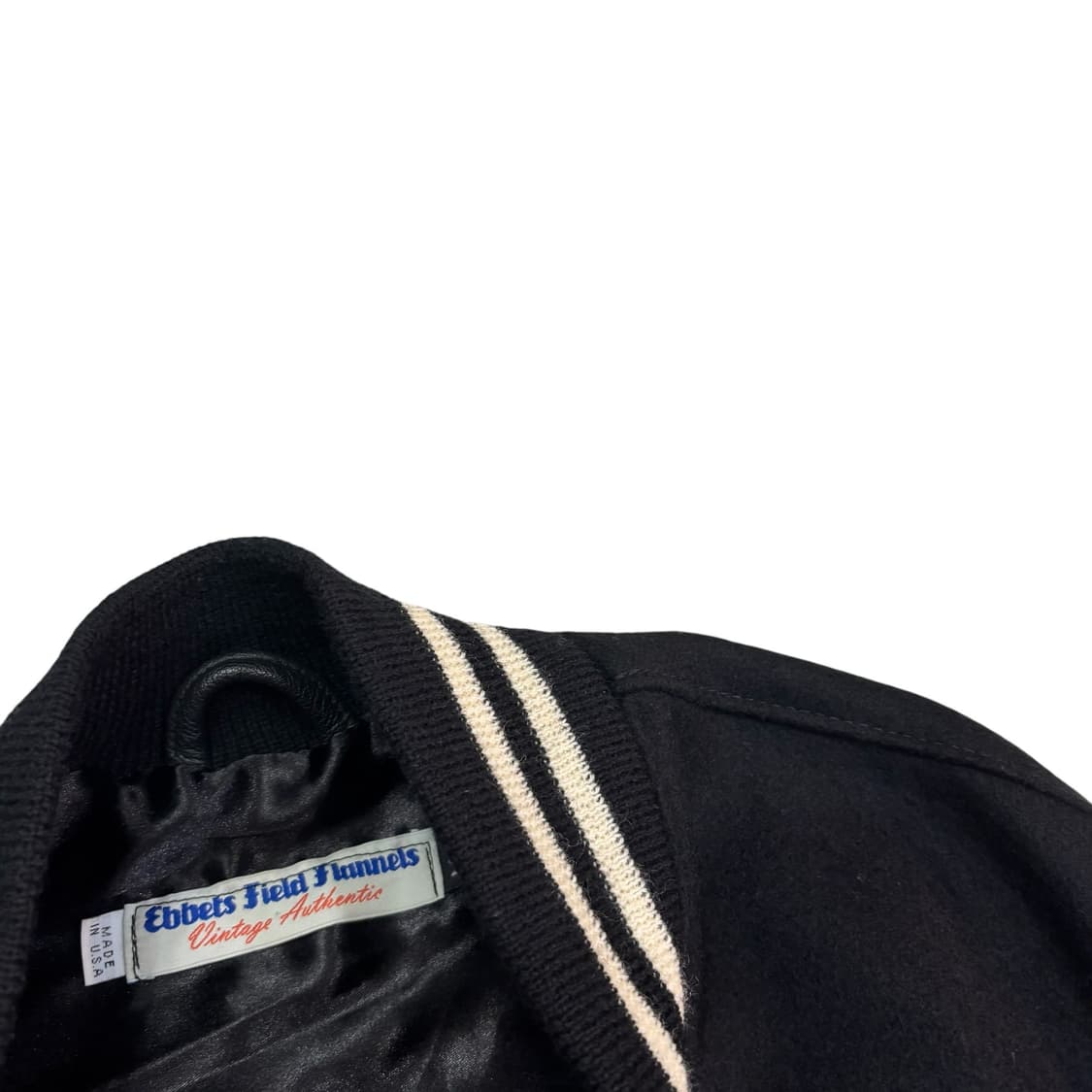 이벳필드 울 레더 바시티 자켓 상품이미지3