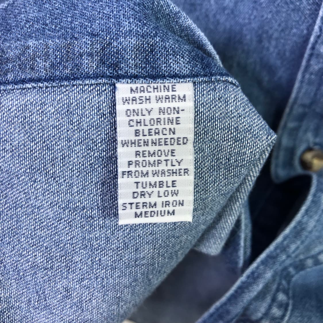 XL 폴로 데님 셔츠 상품이미지4