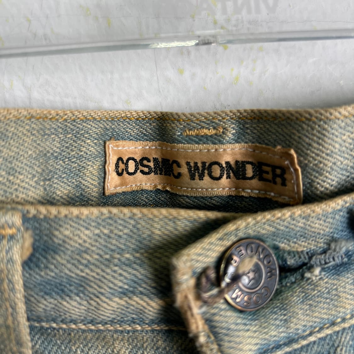 cosmic wonder 라이트 소스 디스트로이드 데님 팬츠 상품이미지3