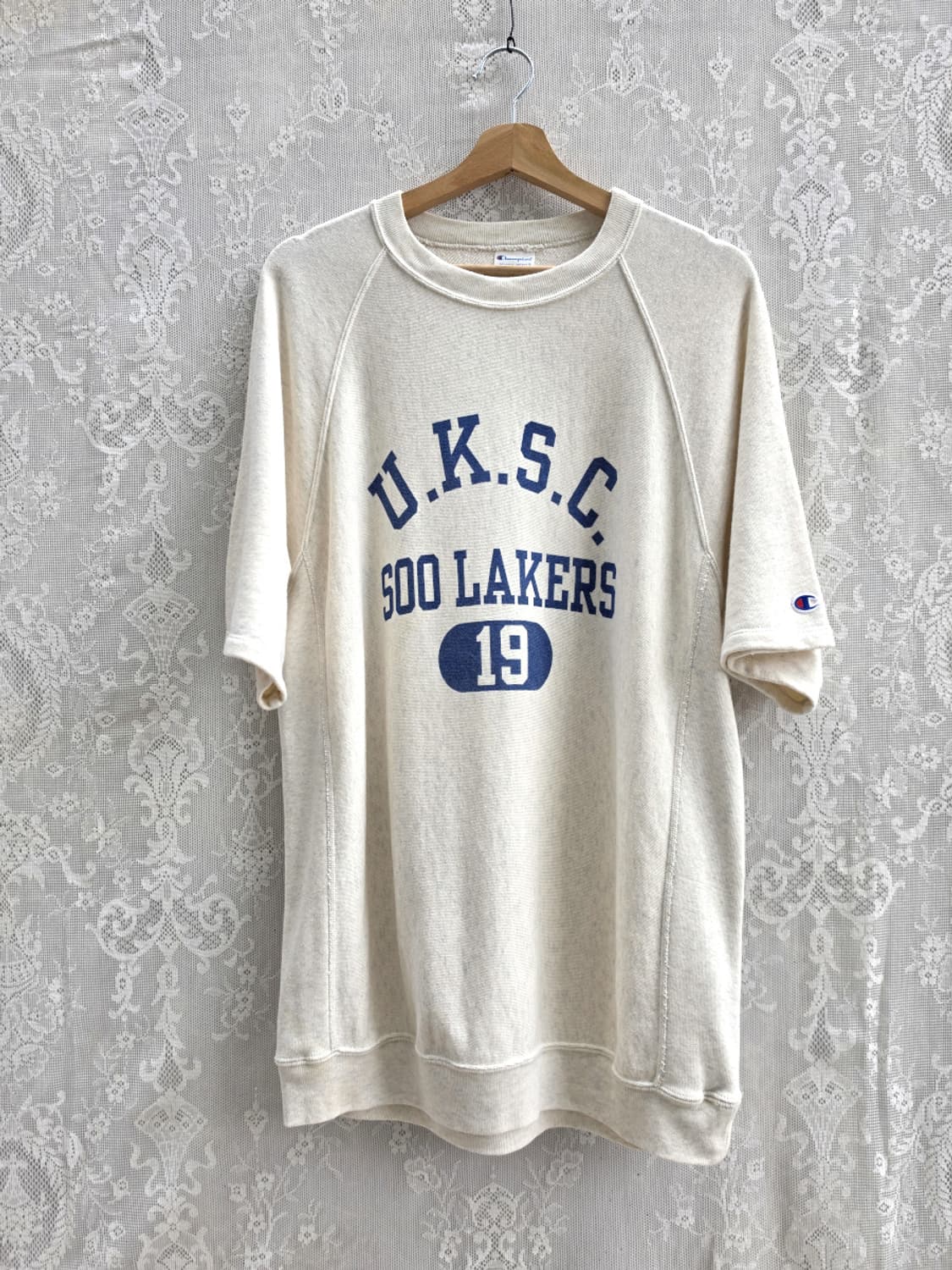 챔피온 리버스위브 반팔 스웻 상품이미지3