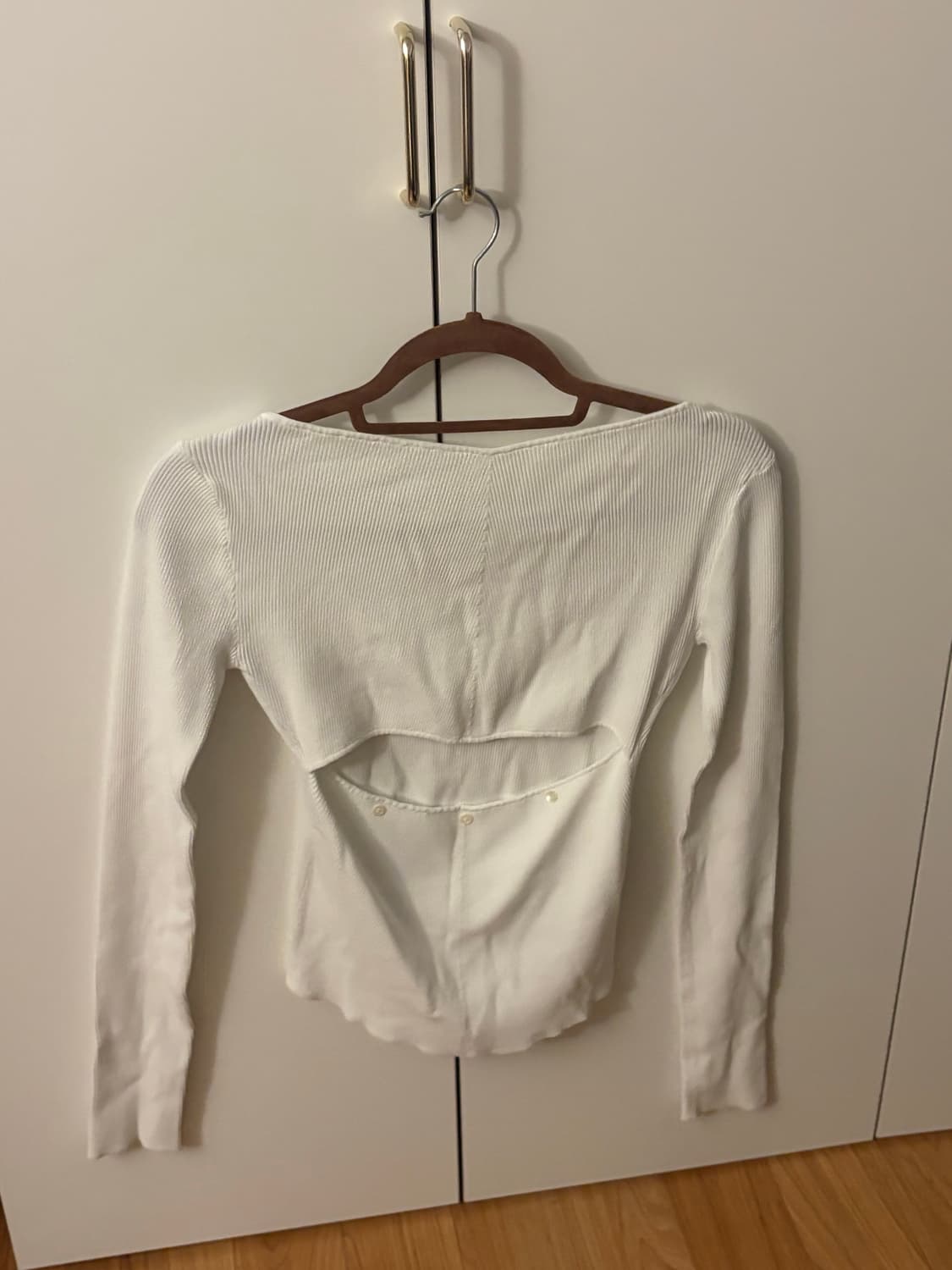 Low classic white knit 상품이미지6