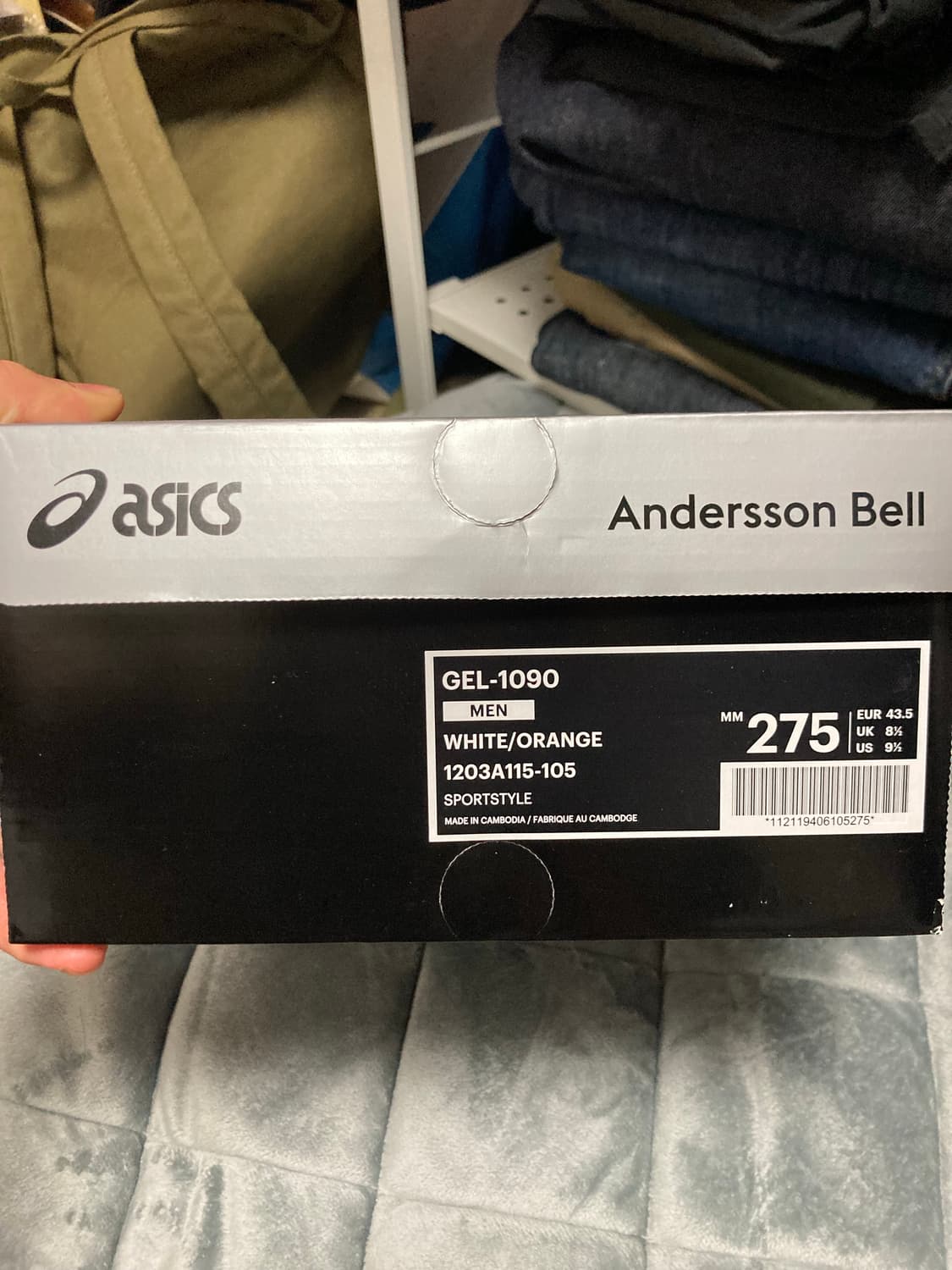 아식스 x 앤더슨벨 젤 1090 오렌지 상품이미지4