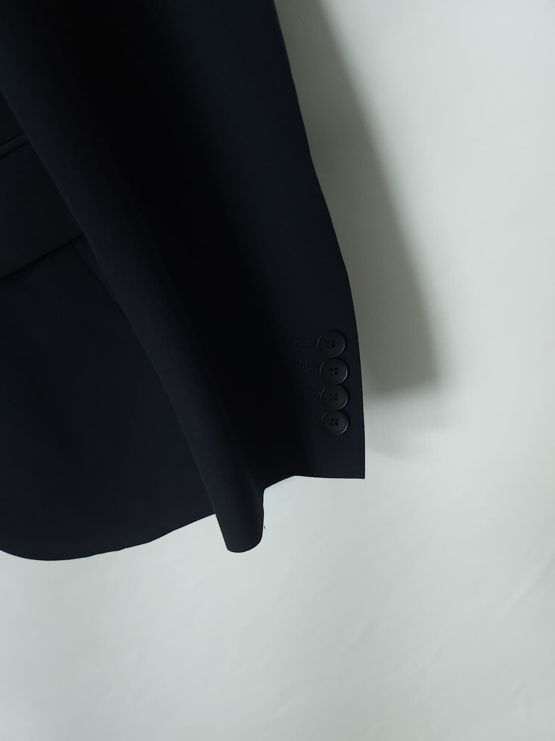  ZARA 슬림핏 블레이저 자켓 네이비 100 L 새제품급 상품이미지3
