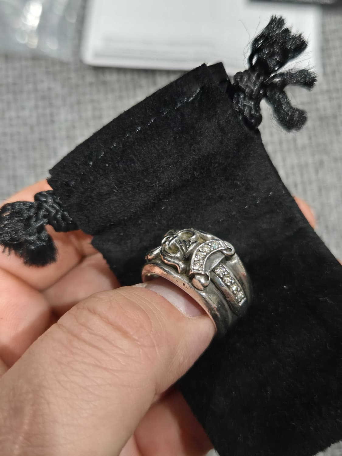 정품 크롬하츠 대거 파베링 (오리지널) 상품이미지4