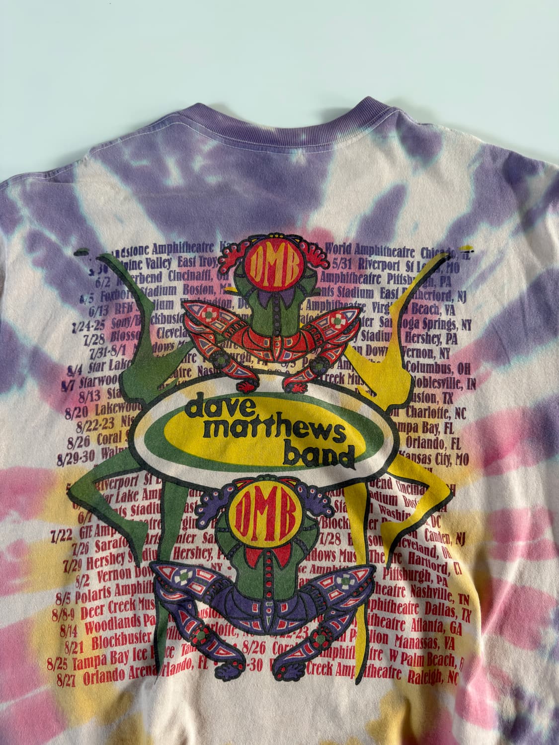 90s dave matthews band 빈티지 데이브 매튜스 티셔츠 상품이미지5