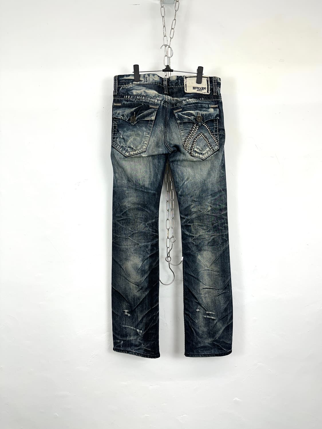 Buckaroo Chrome Rivet Washed Denim 상품이미지8