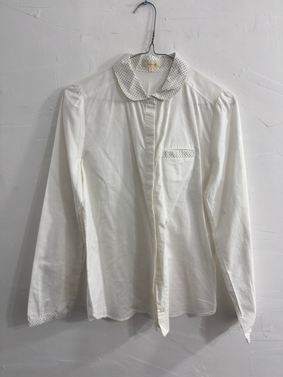 hushhush dot point shirt 상품이미지1