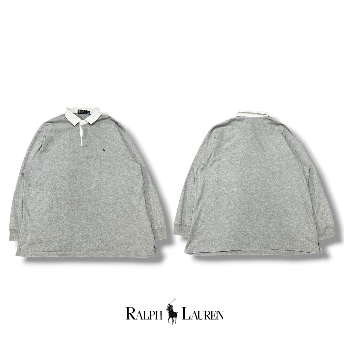폴로 랄프로렌 그레이 럭비티 s08534 상품이미지1