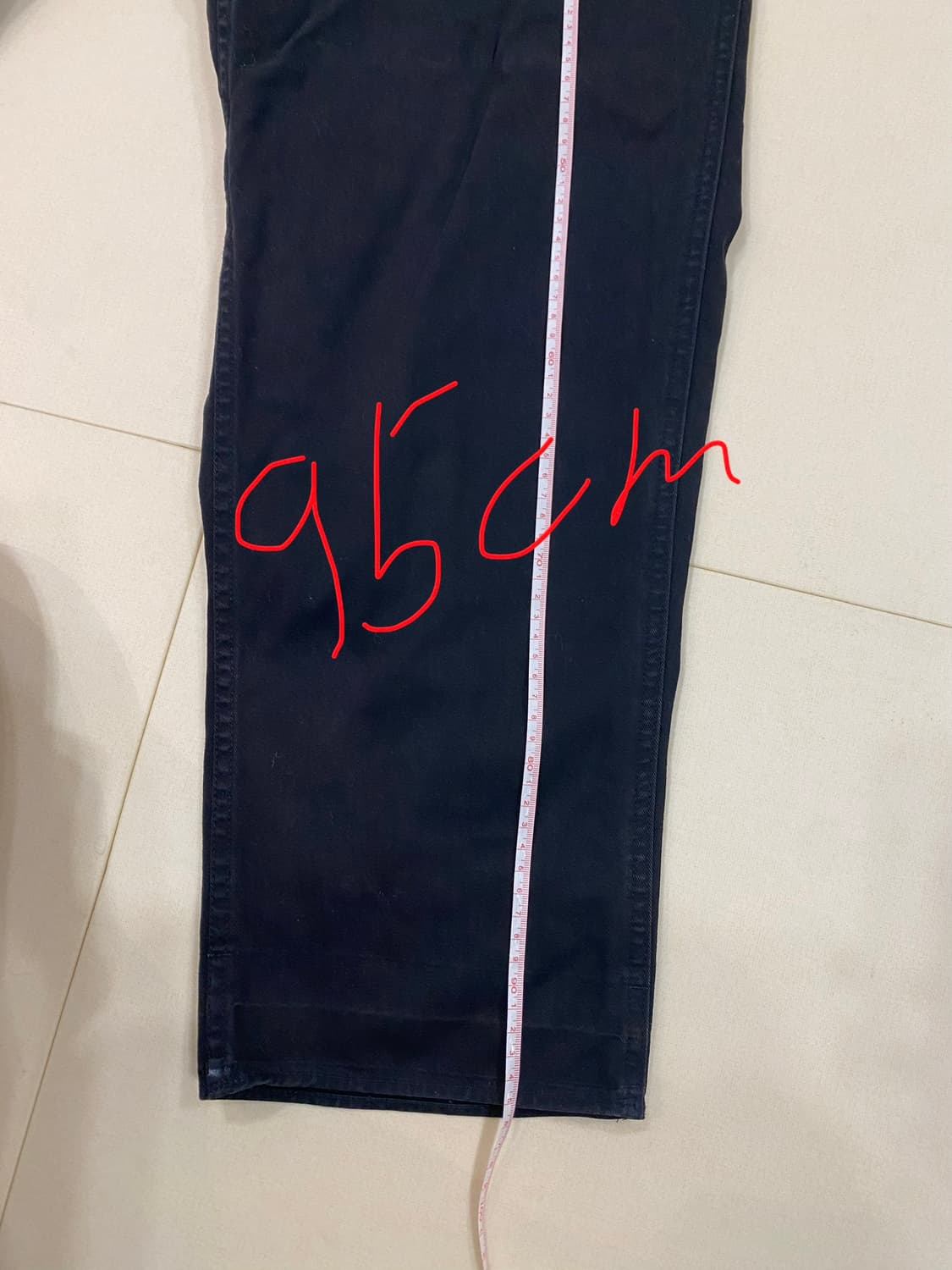 (아시아L) 그라미치 루즈 테이퍼드 팬츠 블랙 상품이미지5