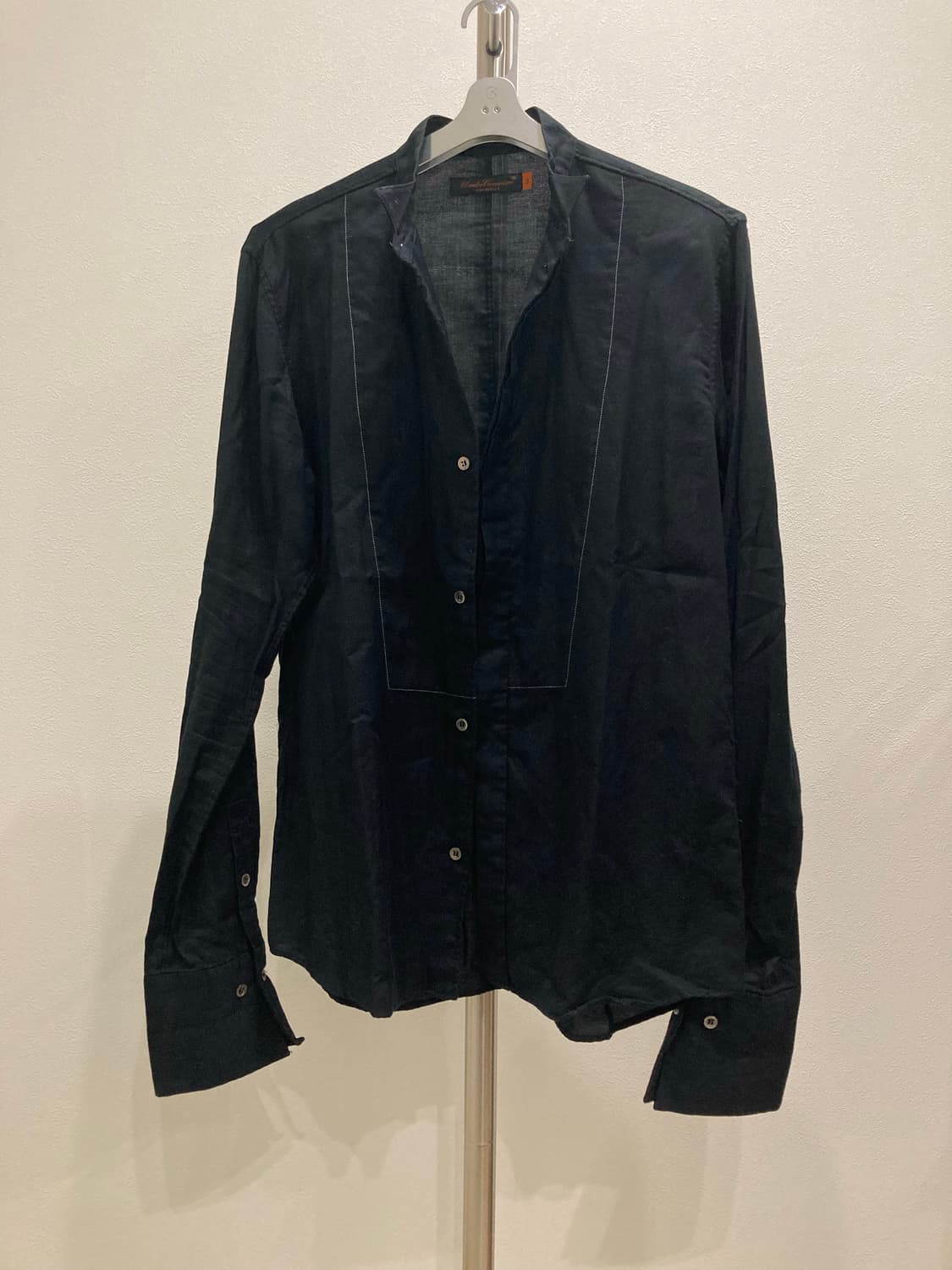 언더커버 07ss "PURPLE" 스퀘어 라인 버튼업 셔츠 상품이미지5