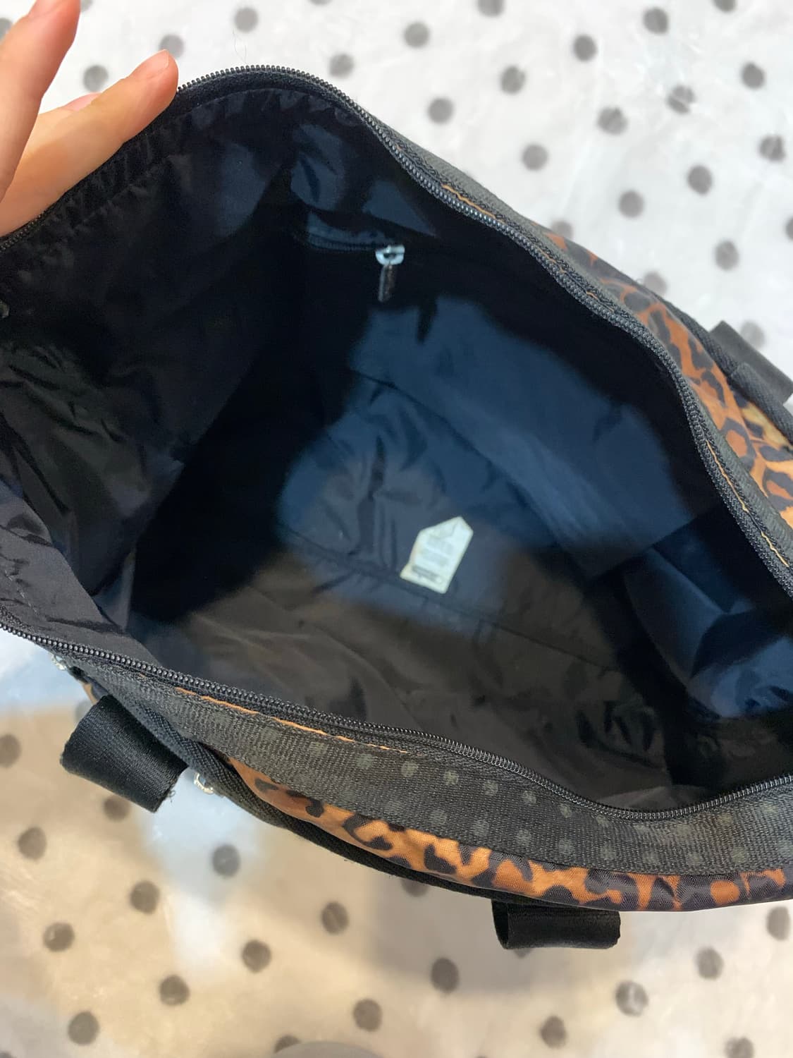 레스포삭 호피 가방 상품이미지3