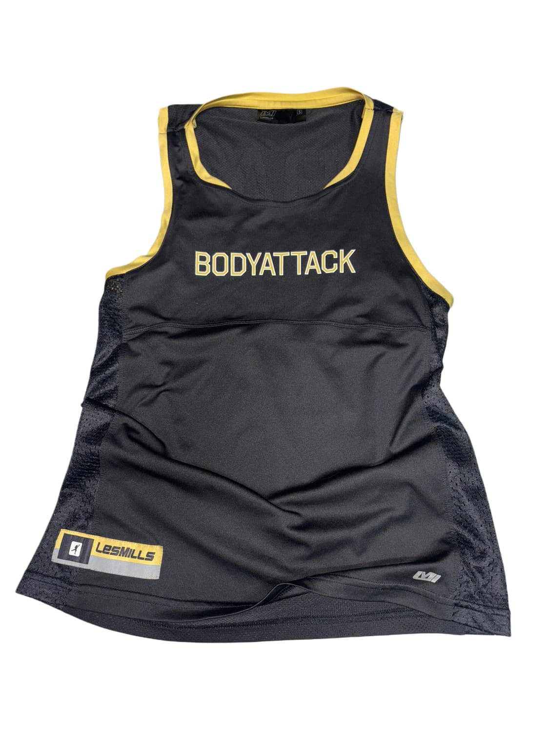 Y2K Body Attack 블랙 슬리브리스 상품이미지1